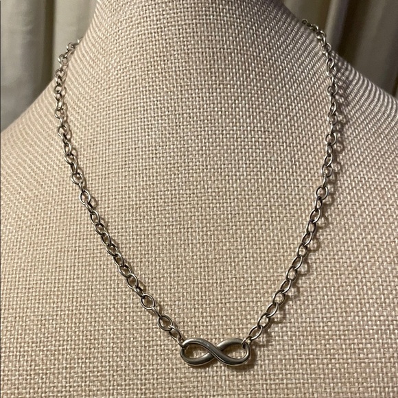 Tiffany & Co. Jewelry - Tiffany & Co. Silver Infinity Necklace Full set